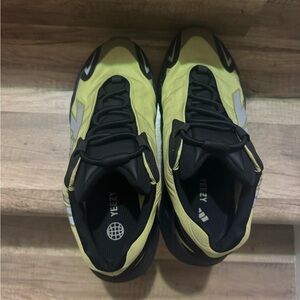 Yeezy Yellow and Black Sneakers